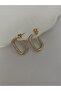 Xuping Zircon Stone Paperclip Vip Earrings - 3