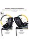 Gyro Pro+ i-Size Rotating 360° Car Seat w/leg support and ISOFIX for 40-150cm - 3