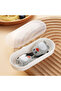 Premium Children's Bpa Free Silicone Handle with Penguin Figure Stainless Steel Tip Fork-Spoon Set 9+ Months - 3