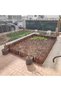 Wooden Garden Fence Panels 120x40 cm | Corrosion-Resistant Picket Fence Roll | Easy Plug-in Lawn Edg - 8