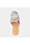 Celeste Embroidered Mule – Genuine Leather, Ethically Handmade, Cushioned & Lightweight – Blue - 5