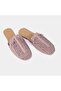 Chandelier Embellished Mule – Genuine Leather, Ethically Handmade, Lightweight & Cushioned – Lilac - 2