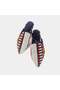 Mirage Embroidered Mule – Genuine Leather, Handcrafted & Double-Cushioned - 5