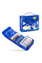 Art Supplies Set in Space-Themed Carrying Case – 82-Piece Kit with Paints, Crayons, Markers - Blue - 3