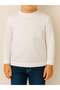 Children's Cotton Basic Half Stand Collar Long Sleeve T-Shirt - 5
