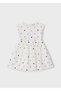 Polka Dot Dress - Cream - 4