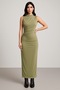 Khaki Long Dress - 3