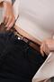 Thin Belt with Lock Buckle,Women's Belt,Jacket Belt,Pantalon Belt,