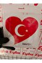 Heart Flag 12X11 cm Baskes 1 Piece Color Printing Sticker, Bicycle, Caravan, Automobile, Children - 2