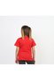 Unisex Tops Crewneck Unprinted Solid Red Combed Cotton T-Shirt - 8