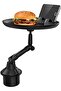 NEW Cup Holder Tray for Car - Adjustable Car Tray Table with Surface, Phone Slot, and 360° Swivel A