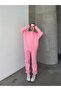 Women's Oversize Three-Thread Thick Hooded Cotton Tracksuit Set