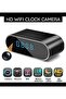 Baby Monitoring Clock, Night Vision Camera Alarm Clock for Home and Office Use, Black - 6