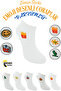 Men's Socks (5 Pairs) Unisex Colorful Washable Model Booties Women's Socks