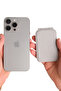 Gray Magnetic Adhesive 5 Chamber Magnetic Card Holder with Flexstand Stand - 4