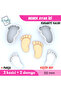 Pink Baby Footprint |   Small Size |   55mm |   4 Pieces |   Cookie - Sugar Dough - Play Dough Mold Set - 5