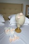 Bow Feathered Mother Maternity Slippers Crown and Booties Maternity Set (Set of 3) - 2