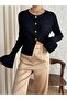 Spanish Sleeve Annetta Knitwear Cardigan Black - 5