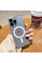 Magnetic Matte Case for iPhone 13 | Transparent - 7