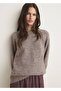 Round neck knitwear sweater