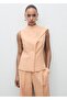 Asymmetric Foulard Blouse