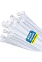 Nylon Zip Ties - Self Locking cable ties - Pack of 100 - Heavy Duty cable tie - High Weight