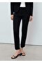 Straight Cut Mid-Rise Pants - 7