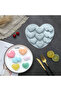 Silicone Mold Filled Cake Cake & Chocolate, Soap Mold 9 Pieces - 2