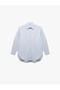 Comfortable Fit Cotton Classic Collar Long Sleeve Poplin Shirt - 3