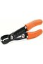 Professional Wire Stripper Pliers with Spring-Loaded Design, Orange and Black Handle - 4