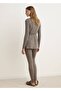 Ribbed Tie Detailed Cardigan - 4