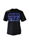 TX8521 Muay Thai T-Shirt Blue Printed Muay Thai T-Shirt