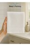 White Face Towel – 100% Cotton, Soft & Quick-Dry – 33x33 cm – منشفة وجه قطن أبيض - 3
