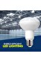 16W LED Light Bulb, E27 Base, White, Indoor Flood Lamp 15000 Hours Long Life Span - 6