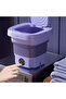 Portable Mini Washing Machine, Foldable Design, Powerful Cleaning, Compact for Home - 5