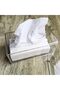 Alsaqer Acrylic Clear Facial Tissue Box Cover Rectangular Napkin Holder Car Office Home Tra - 6