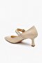 Daily Women's Thin Heeled Pointed Toe Double Strap Buckle Evening Dress Shoes 100 - 7