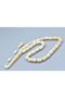 Masterpiece Imame Carved Capsule Cut Large Whale Bone Prayer Beads - 3