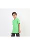 Unisex Green Polo Neck T-Shirt - School T-Shirt - 5