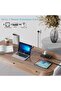 3-Meter 6 Gang Extension Cord with 4 USB Ports, Surge Protected Power Strip - 2