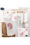 Newborn Baby Girl Hospital Released 100% Cotton Organic Newborn Set of 10