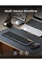 Foldable Keyboard and Mouse, XKM01 True Full-Size Folding Keyboard Mouse Combo for Business - 4