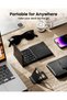 Foldable Keyboard with Touchpad, XK01 TP Folding Portable Keyboard - 7