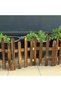 FFD Wooden Garden Fence Border Fence Garden Fence Outdoor Divider Lawn Boundary Wooden Anima 160x50c - 8