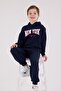 9-15 Years Old New York Boy's Suit-Navy Blue - 4