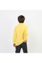 Unisex Yellow Long Sleeve Polo Neck T-Shirt - School Clothing - 5