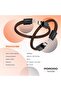 USB-C to Lightning Wristband Cable, 27W PD, 480Mbps, Magnetic Clasp, Braided – Brown - 5