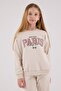 9-15 Years Paris College Girl's Suit-Latte - 5