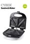 Royal Mark 2 In 1 Electric Blender With Grinder RMB-334 With Cyber 4 Slice Sandwich Maker CYSM2260 - 3