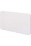 Lisse 2-Gang Moulded Blank Plate, Matt White - 4